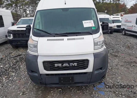 2020 Ram Promaster 2500 High Roof 159 Wb from USA, damaged, VIN 3C6TRVDGXLE121919
